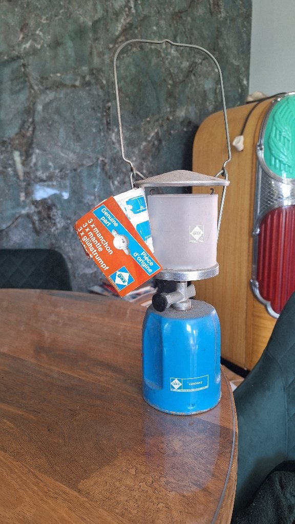 retro camping gaslamp, Caravans en Kamperen, Kampeeraccessoires, Ophalen of Verzenden