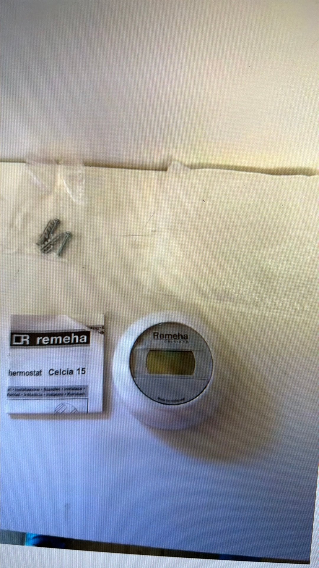Remeha Celcia 15 kamerthermostaat., Ophalen of Verzenden, Nieuw