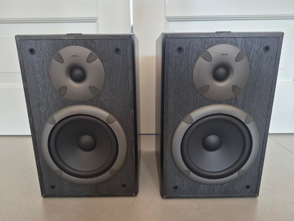 Jamo kwaliteits speakers e610, Ophalen of Verzenden, 60 tot 120 watt, Front, Rear of Stereo speakers, Jamo