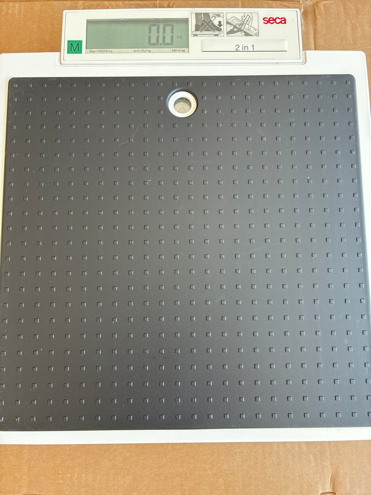 Seca professionele Personenweegschaal - Digitaal, Max 200 kg, Ophalen, 100 kg of meer, Personenweegschaal, Fijner dan 1 gram