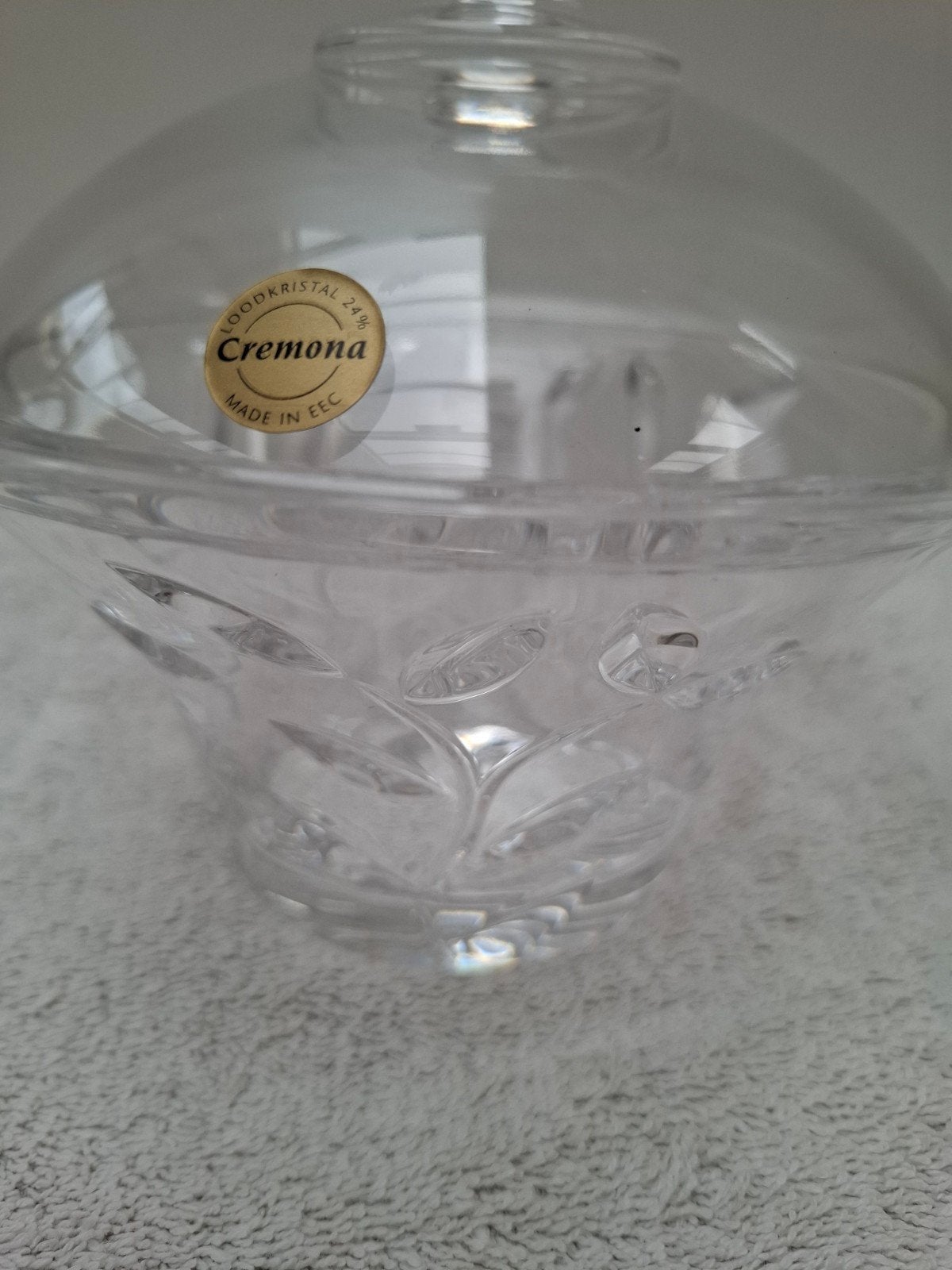 Cremona Loodkristal Bonbonschaal - 24% Kristal, Verzenden