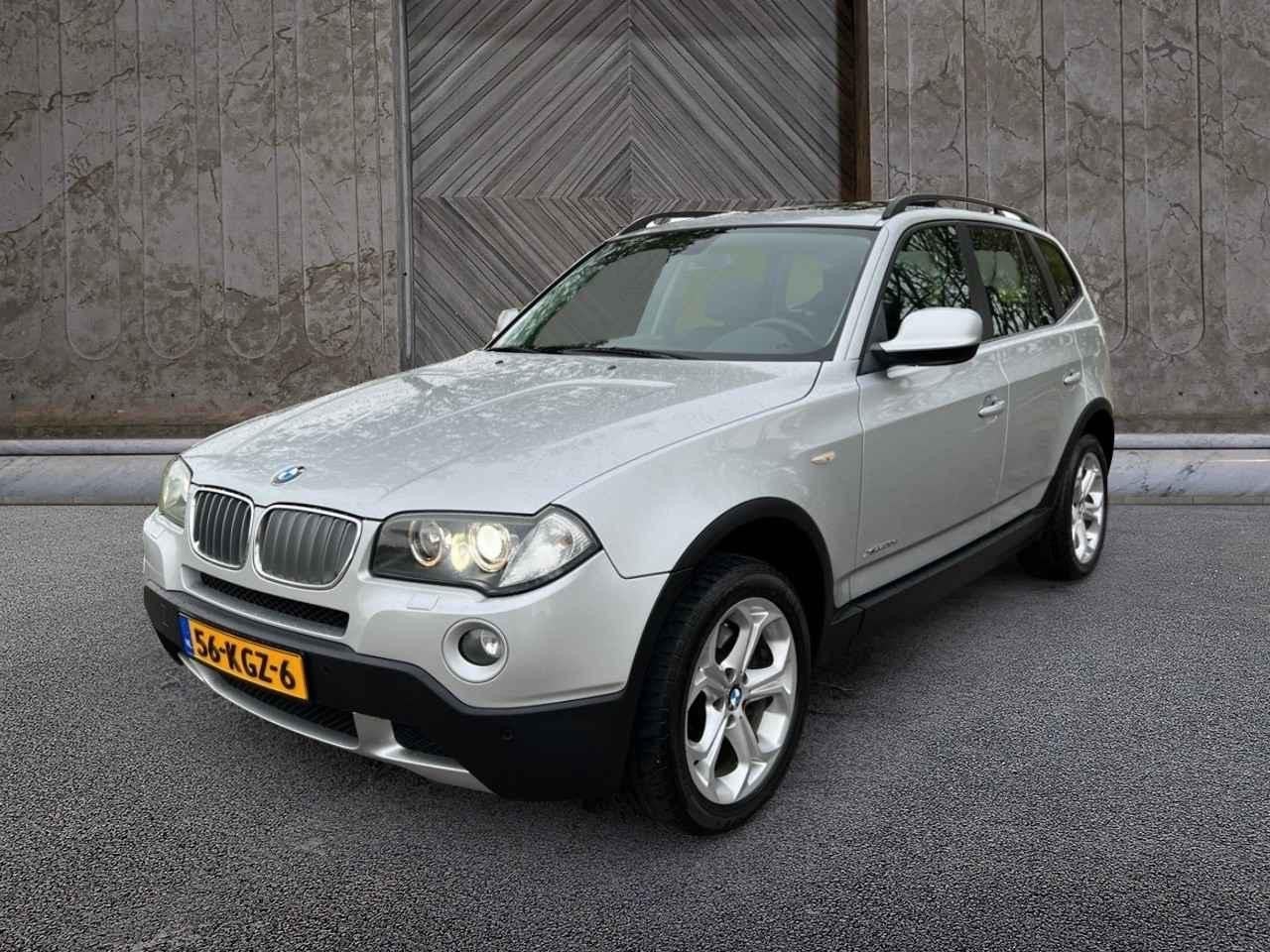 BMW X3 2.0 D AUT 2009 Grijs, Auto's, Automaat, 15 km/l, 1995 cc, 2000 kg