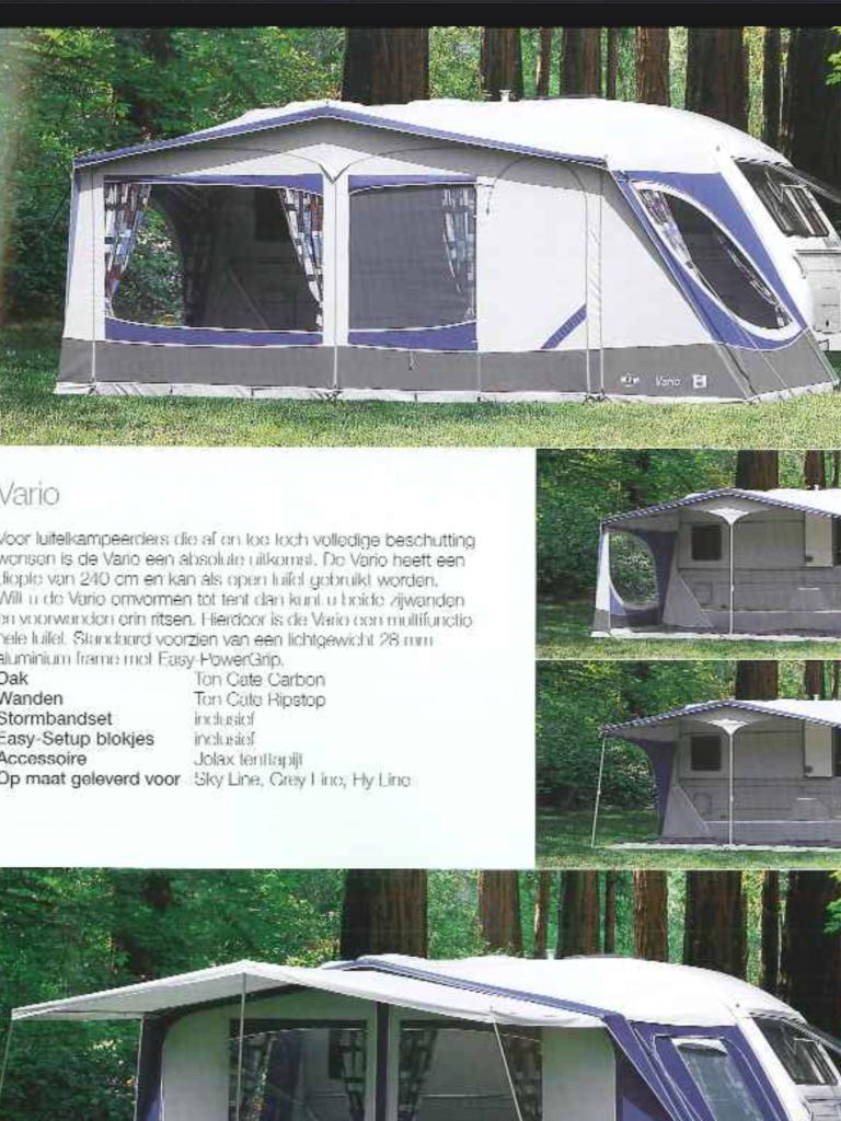 Gezocht Kip 47 Greyline voortent/luifel 2005 t/m 2012, Ophalen, Zo goed als nieuw