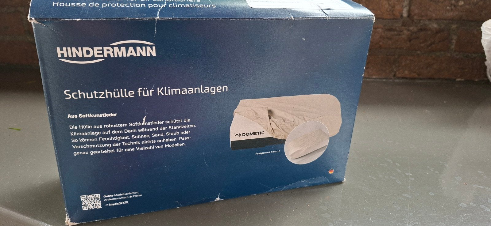 HINDERMANN Beschermhoes voor Dometic/Truma Airco, Caravans en Kamperen, Caravan accessoires, Nieuw, Ophalen of Verzenden