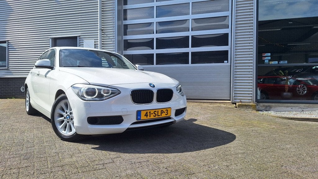 BMW 1-serie 116i, Auto's, BMW, 1-Serie, Euro 5, 4 cilinders, Wit