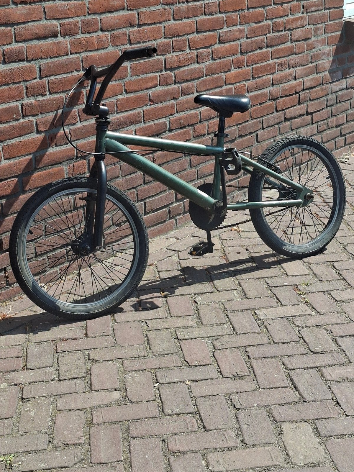 BMX fiets - Groen - Gebruikt, Ophalen, Gebruikt, Staal, 20 tot 24 inch