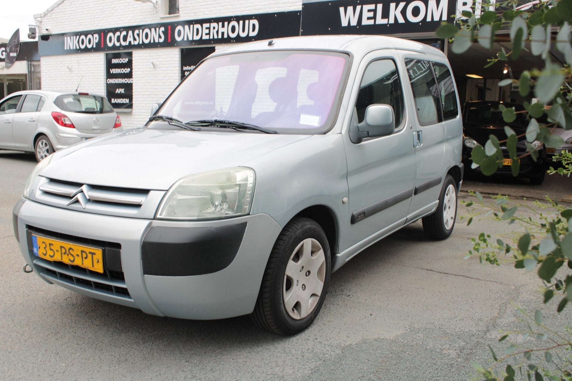 Citroen Berlingo 1.6i Multispace Petit Paradis /, Auto's, Stof, Gebruikt, Zwart, 4 cilinders