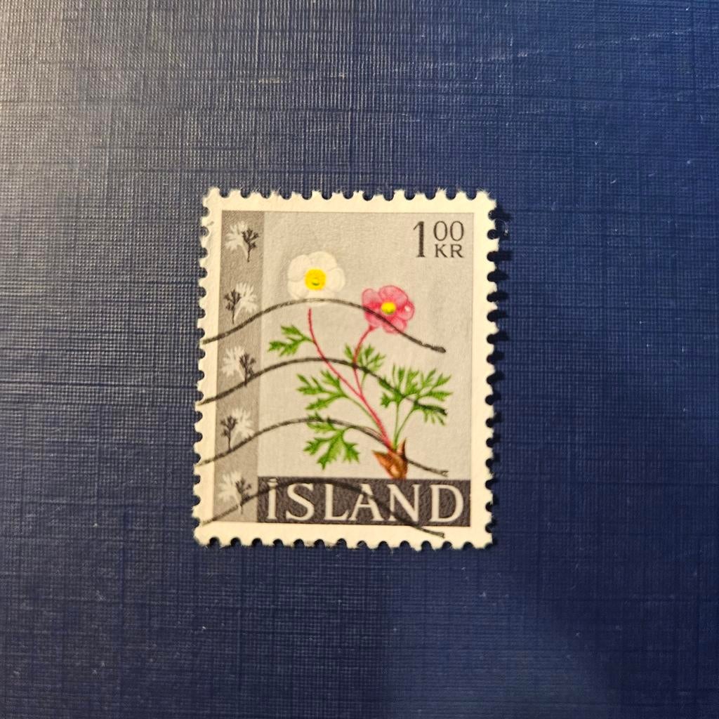IJsland nr 382, Ophalen of Verzenden, IJsland, Gestempeld
