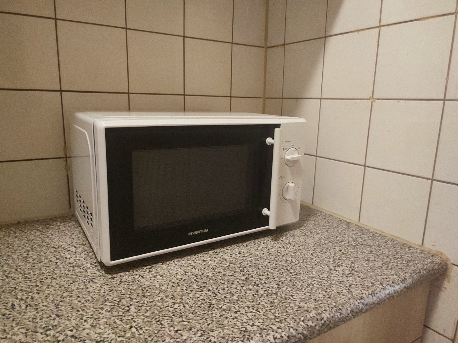 Magnetron Inventum wit (zo goed als nieuw), Ophalen of Verzenden, Zo goed als nieuw