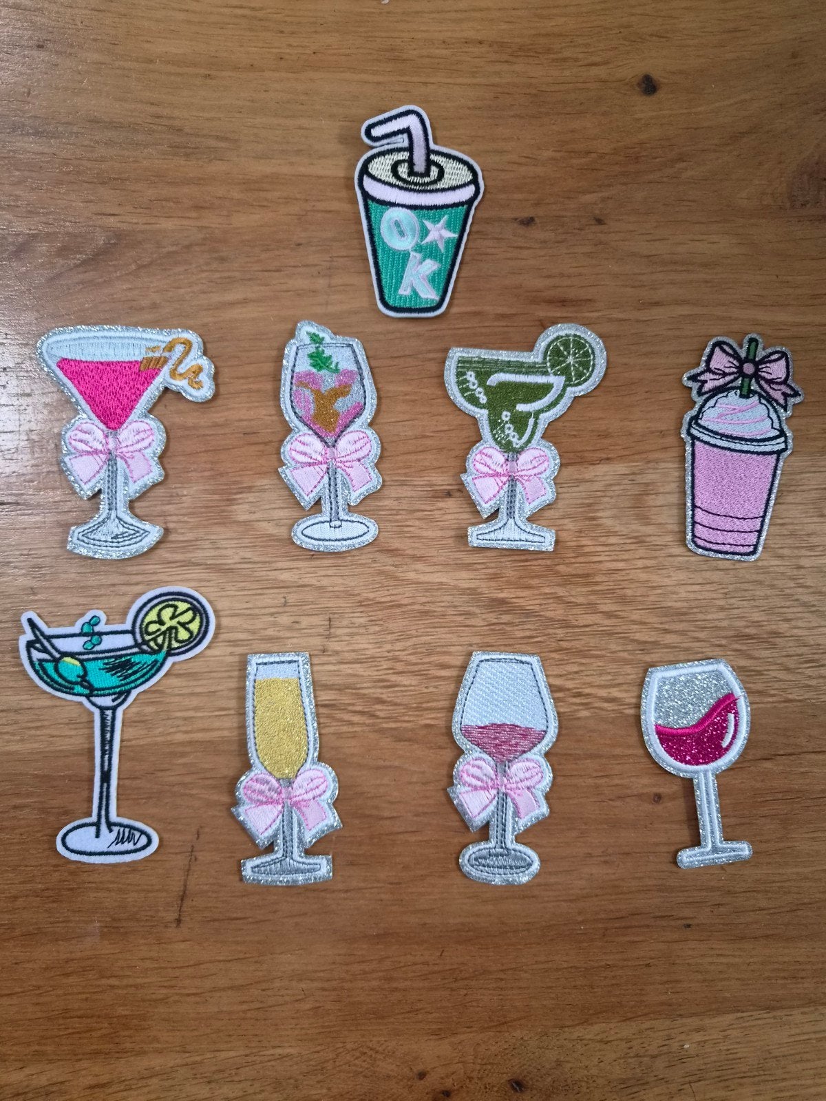 Diversen glitter emblemen, Ophalen of Verzenden, Nieuw, Overige thema's, Pons of Mal
