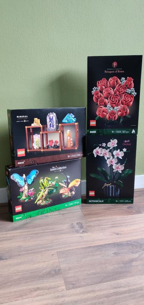 Vier mooie Lego sets , set 10328, 21342, 10311 en 21362, Kinderen en Baby's, Speelgoed | Duplo en Lego, Nieuw, Lego, Complete set
