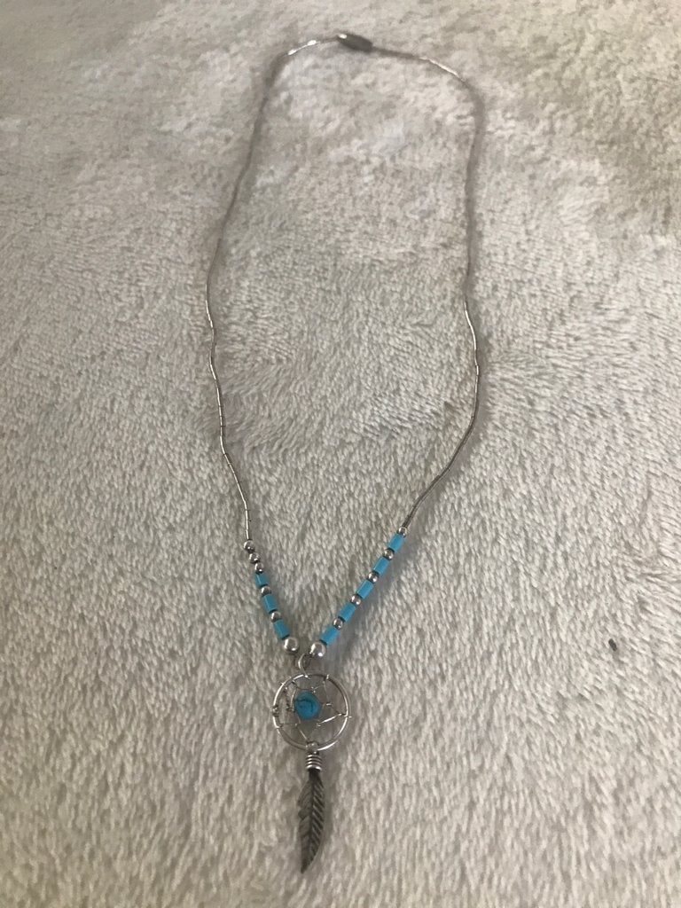 Navajo ketting, Verzenden, Zo goed als nieuw, Zilver, Overige materialen
