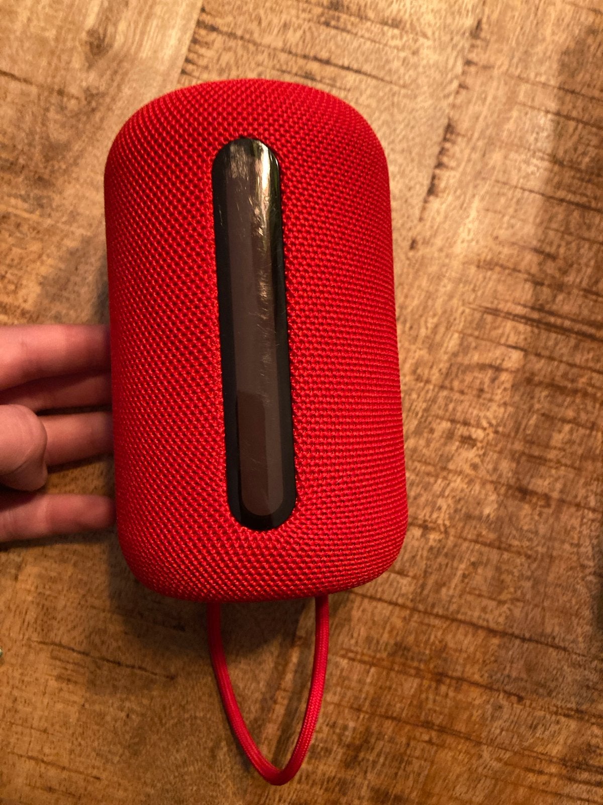 Sound Republik Draagbare Speaker Rood met Lichteffecten, Overige merken, Gebruikt, Ophalen of Verzenden, Draagbare speaker