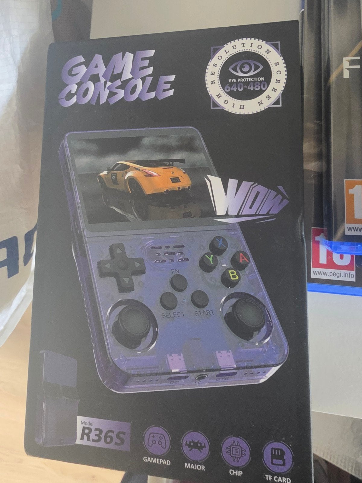 Draagbare Game Console R36S - Retro Gaming Handheld, Ophalen