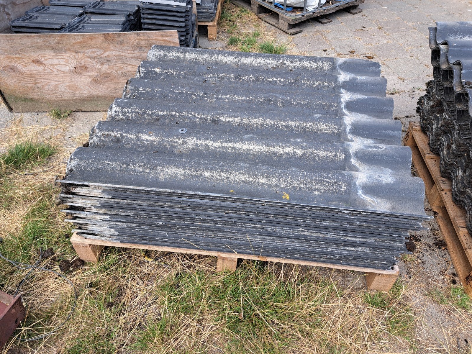 Gratis asbestvrije golfplaten - 122x109 cm, Ophalen, Overige materialen, Gebruikt, 15 m² of meer