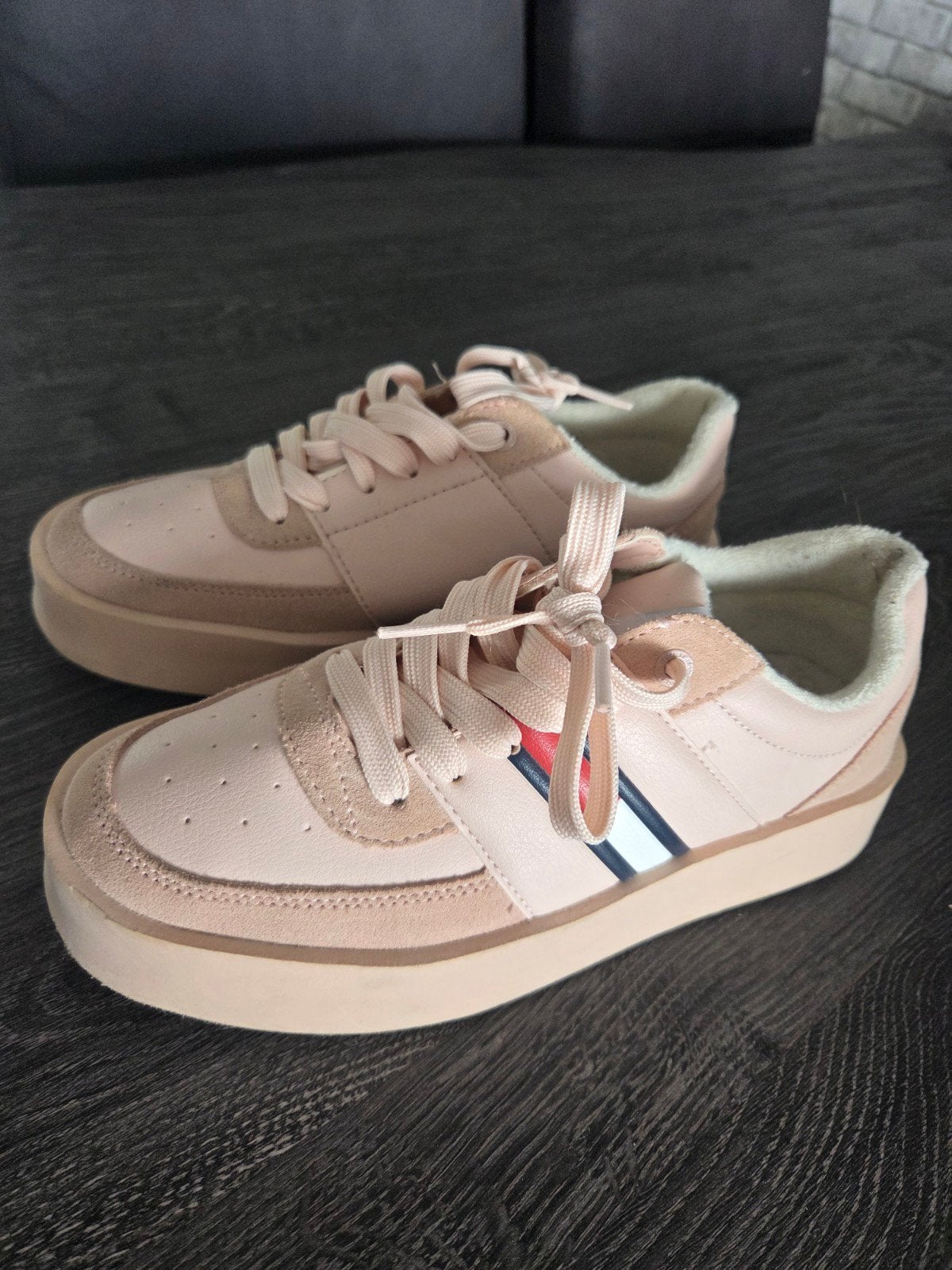 Tommy jeans sneakers roze, Ophalen, Roze, Tommy Jeans, Sneakers of Gympen