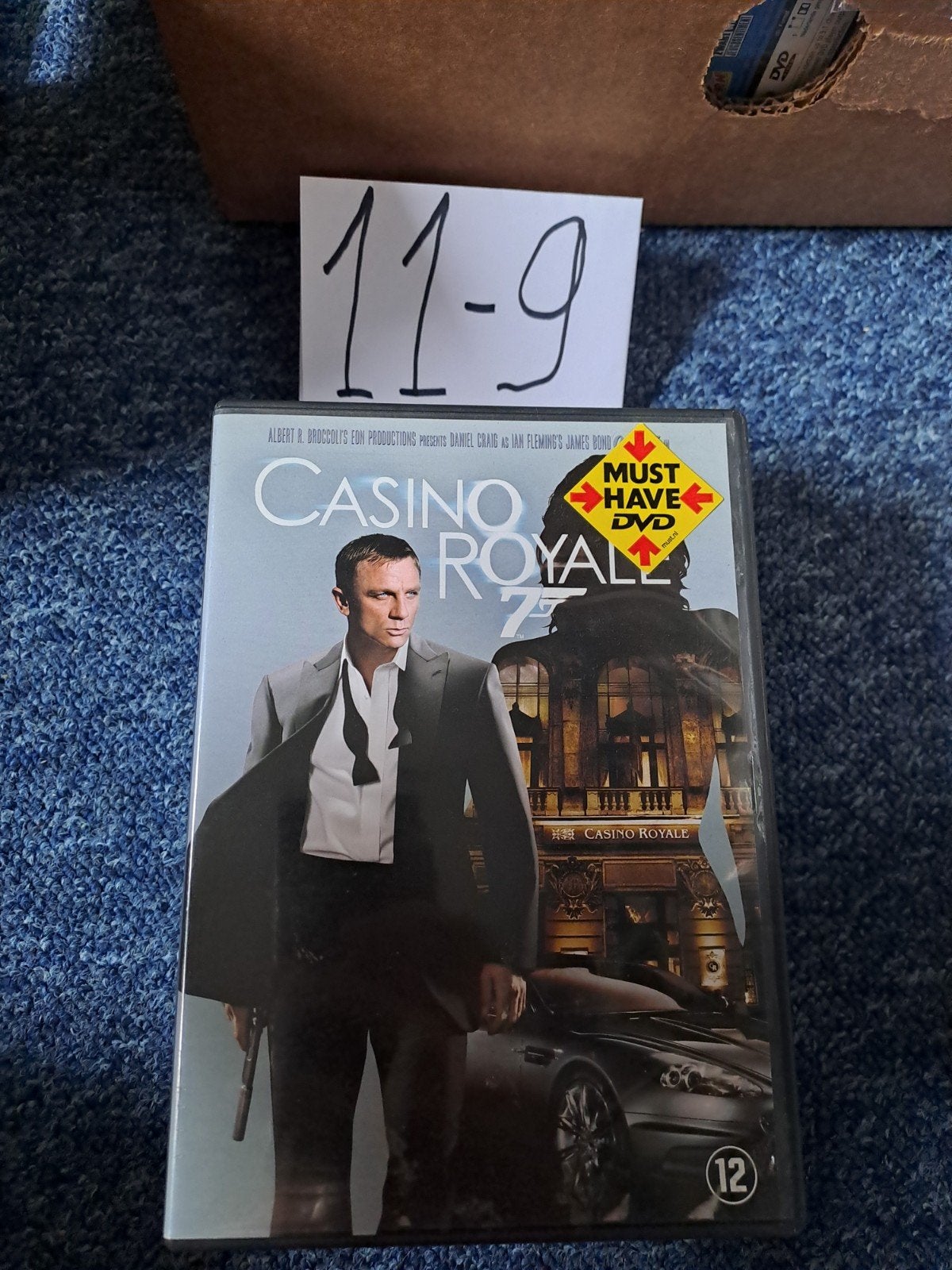 Casino Royale DVD - James Bond met Daniel Craig, Engels, Nederlands, Actiethriller, Ophalen of Verzenden