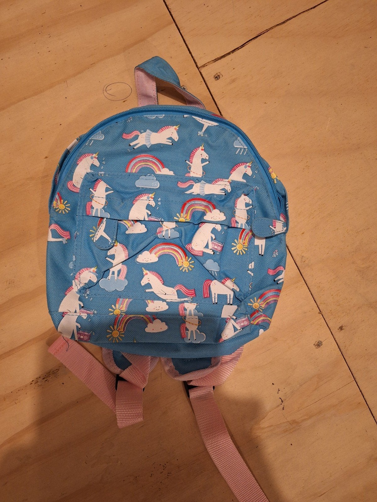 Leuke kinderrugzak met eenhoorns - Blauw/Roze, Ophalen, Nieuw