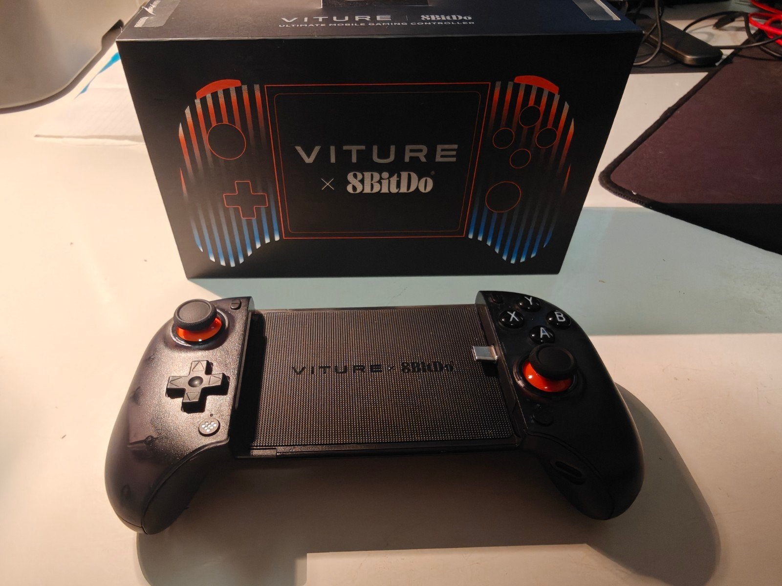 Viture & 8bitdo ultimate mobile gaming controller +video out, Spelcomputers en Games, Virtual Reality, Ophalen of Verzenden, Zo goed als nieuw