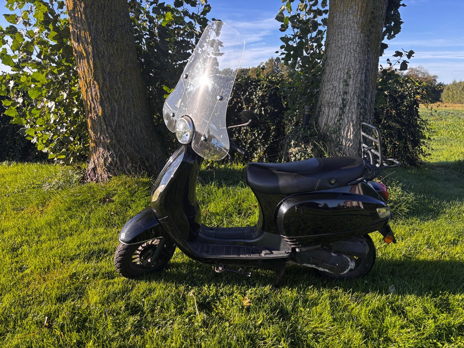 Zwarte scooter TURBHO RL-50, Gebruikt, Benzine, Ophalen, Overige merken