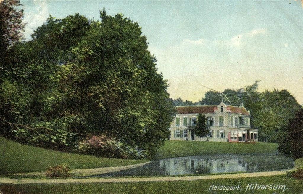 Heidepark, Hilversum. - ongelopen, Ophalen of Verzenden, 1920 tot 1940, Ongelopen, Noord-Holland