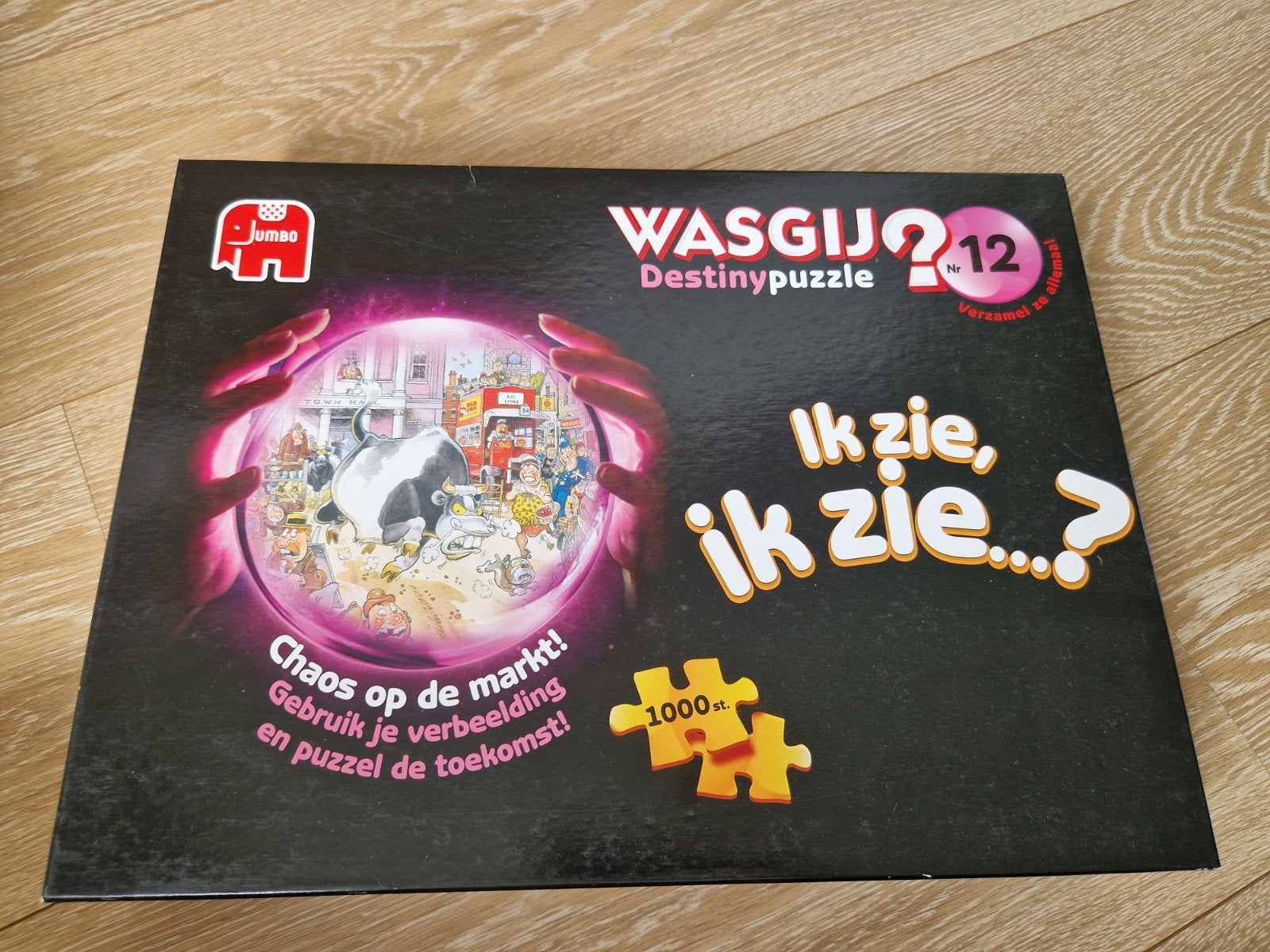 Jumbo Wasgij Destiny Puzzel 12 - Ik zie, ik zie...?, Hobby en Vrije tijd, Denksport en Puzzels, Ophalen of Verzenden