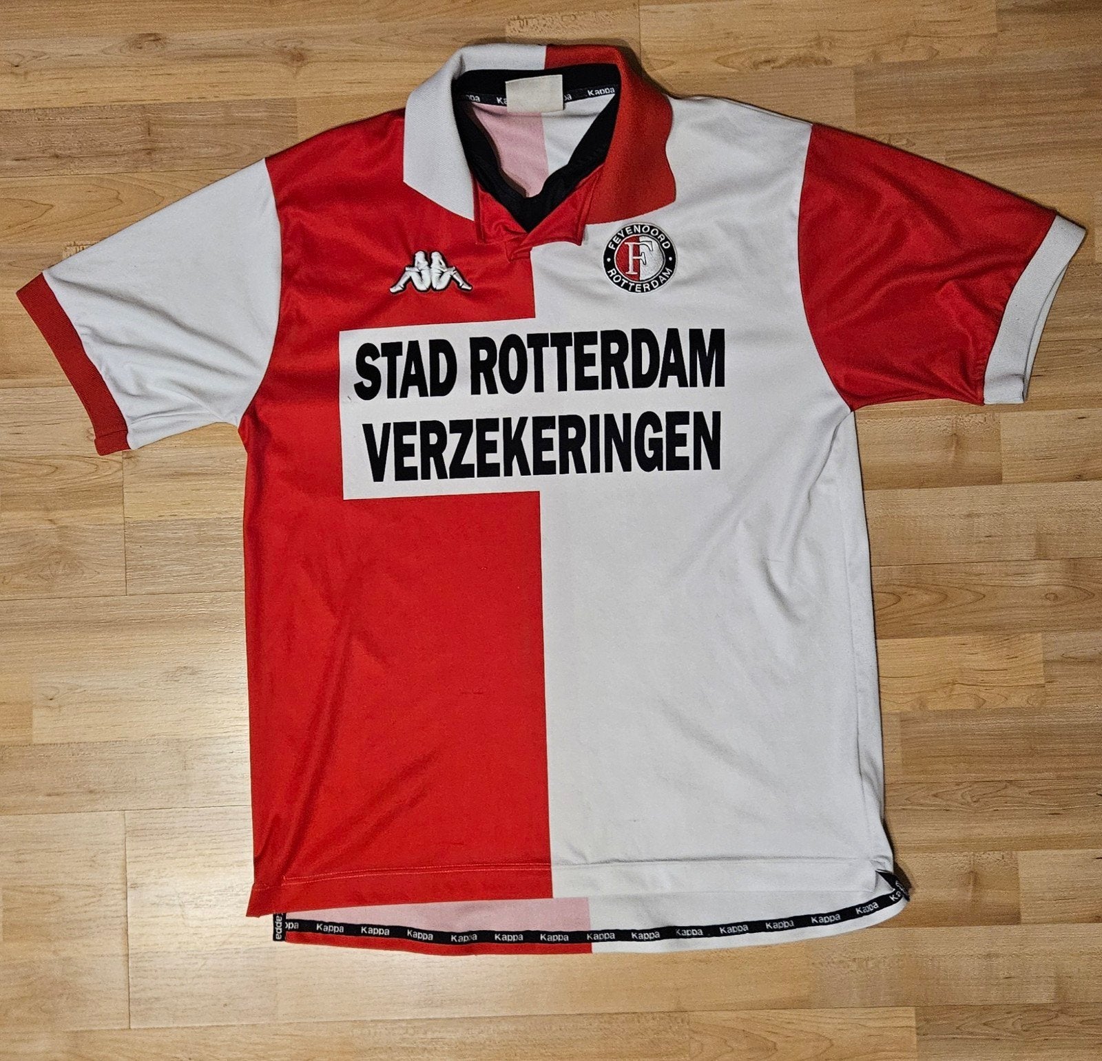 Vintage Feyenoord thuisshirt 2000/2001 - Maat XL, Kleding | Heren, Kappa, Maat 56/58 (XL), Ophalen of Verzenden, Voetbal