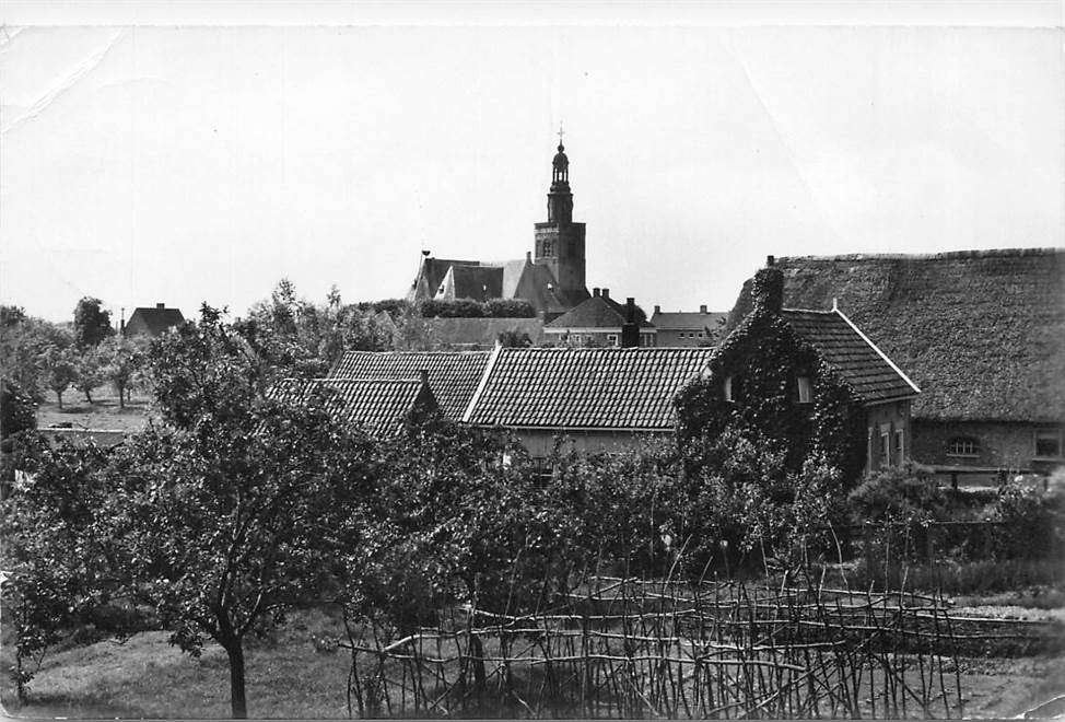 304-021-041 Streefkerk Gezicht op de Toren, Verzenden, Voor 1920, Zuid-Holland