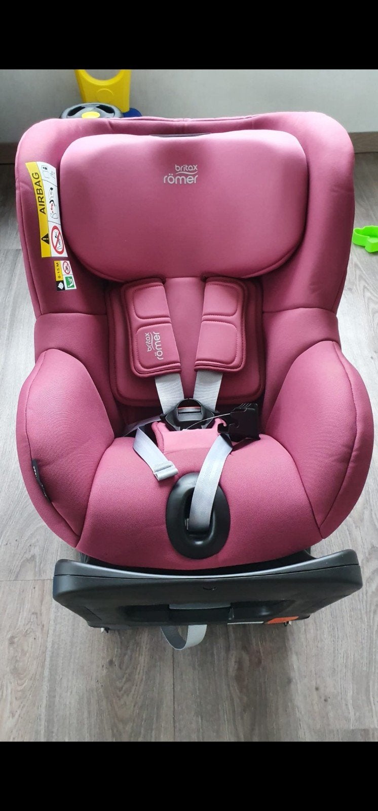 Britax Römer autostoel roze, Ophalen