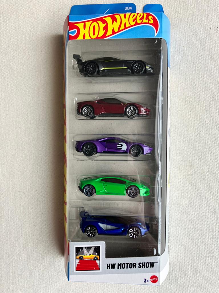 NIEUW Hot Wheels 5-pack HW Motor Show Hotwheels 2025, Ophalen of Verzenden, Nieuw, Auto