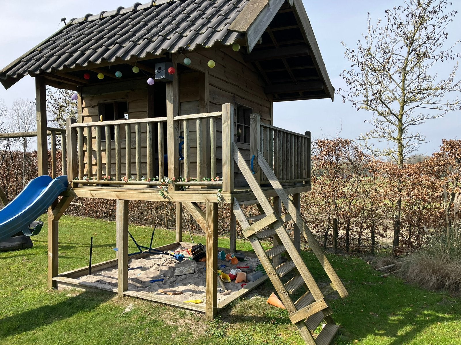 Mooi speelhuisje., Ophalen of Verzenden, Zo goed als nieuw