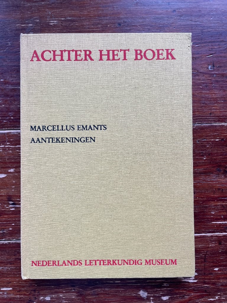 Nop Maas Marcellus Emants Aantekeningen 1985, Nop Maas, Ophalen of Verzenden, Zo goed als nieuw, Nederland