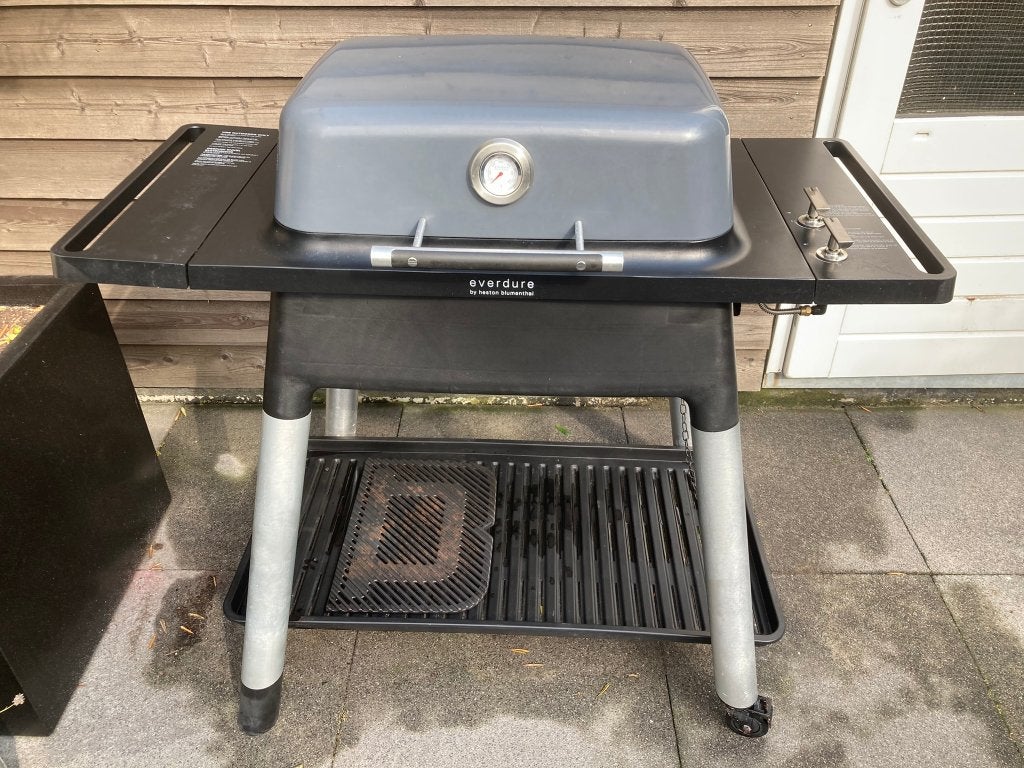 Heston Blumenthal Everdure force bbq (mat grijs), Ophalen, Gebruikt, Everdure Heston Blumenthal