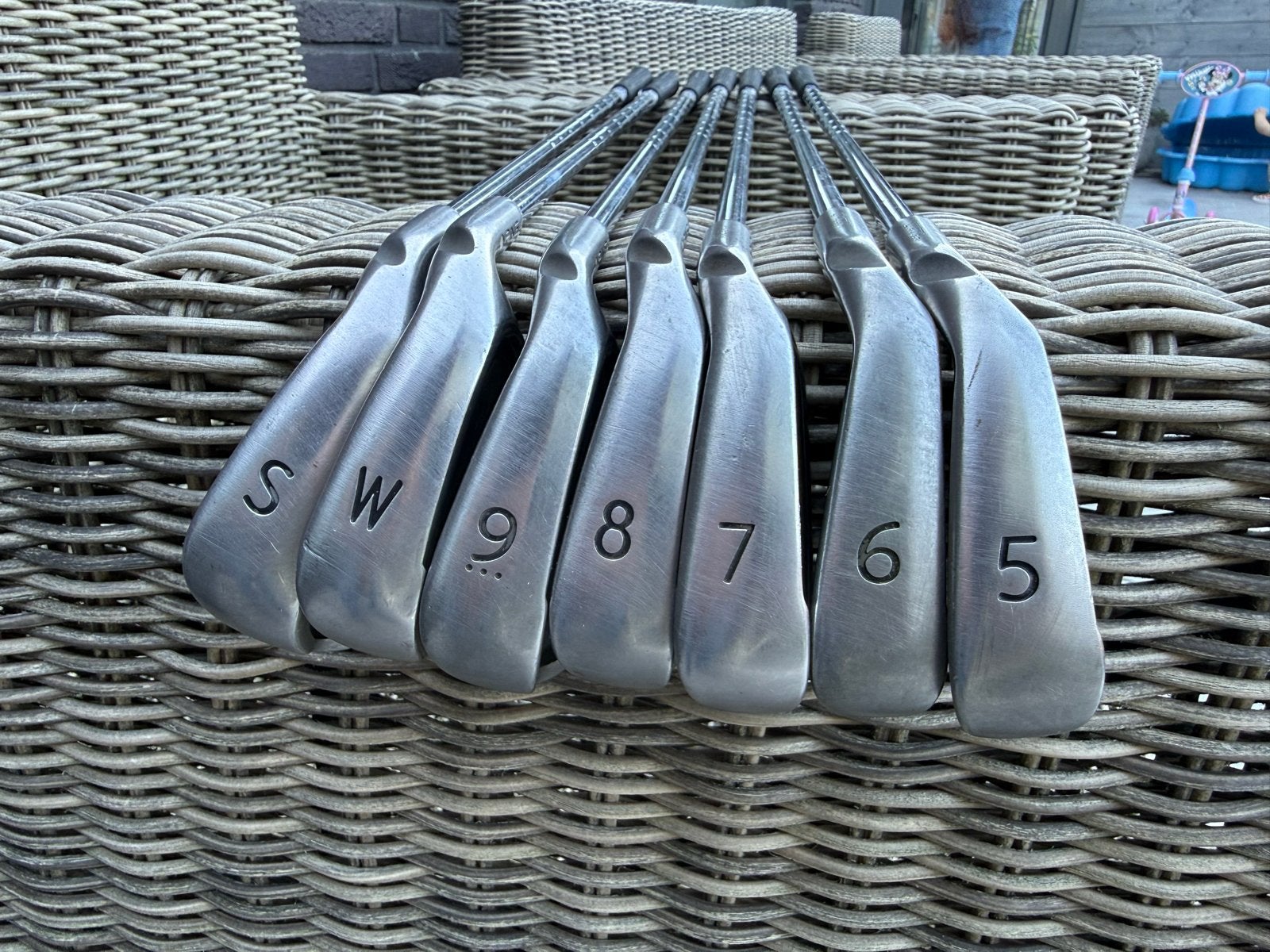 PING G25 ijzerset 5-9, W, S | Senior flex | White dot, Ophalen, Gebruikt, Set, Ping