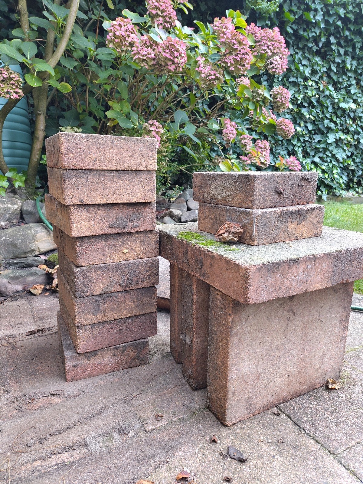 GRATIS tuintegels, Tuin en Terras, Ophalen, Gebruikt, Terrastegels