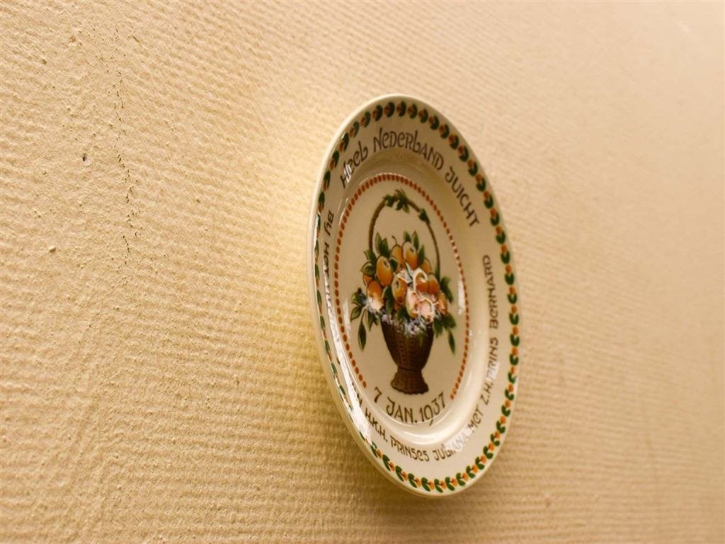 Porseleinen Herdenkings bord 51665, Ophalen of Verzenden, Gebruikt