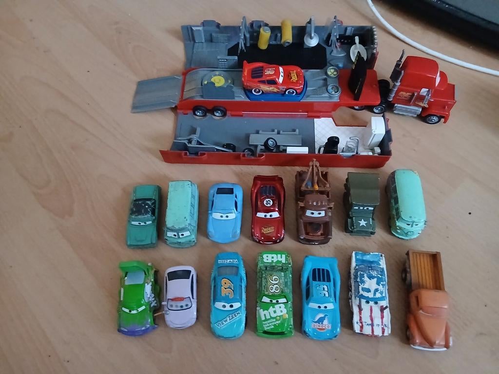 Disney Cars speelsetje, Ophalen of Verzenden, Gebruikt