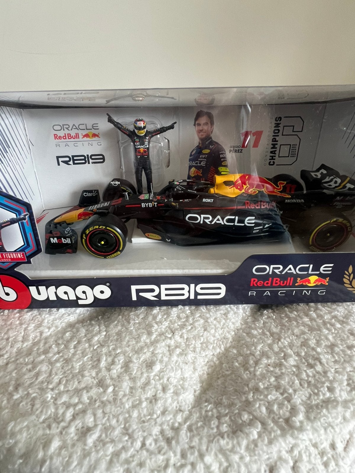 Modelauto Red Bull formule 1 Bburago, Ophalen of Verzenden, Nieuw, Auto, Bburago