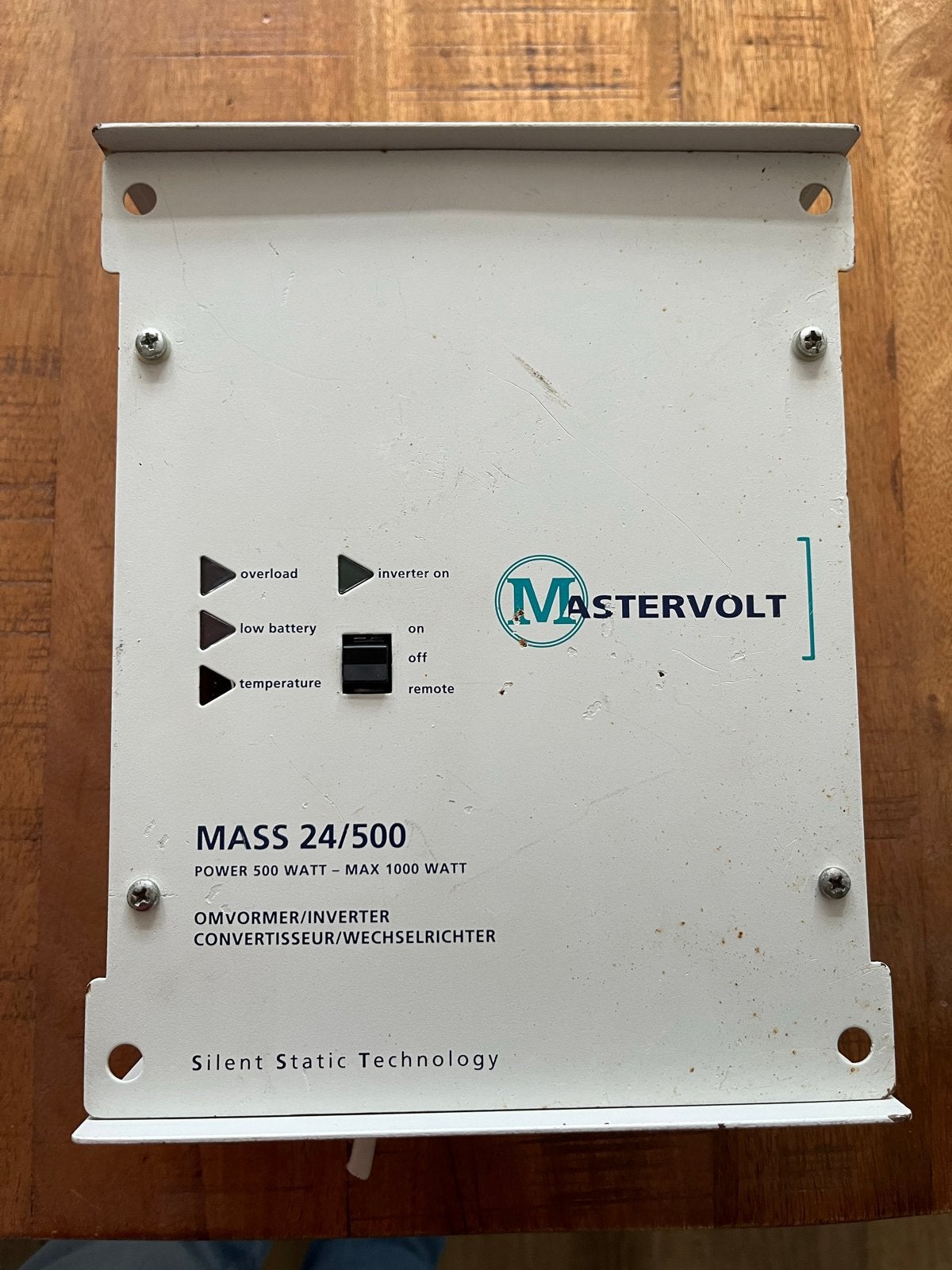 Mastervolt Mass 24/500 Omvormer/Inverter 500W, Ophalen of Verzenden, Gebruikt