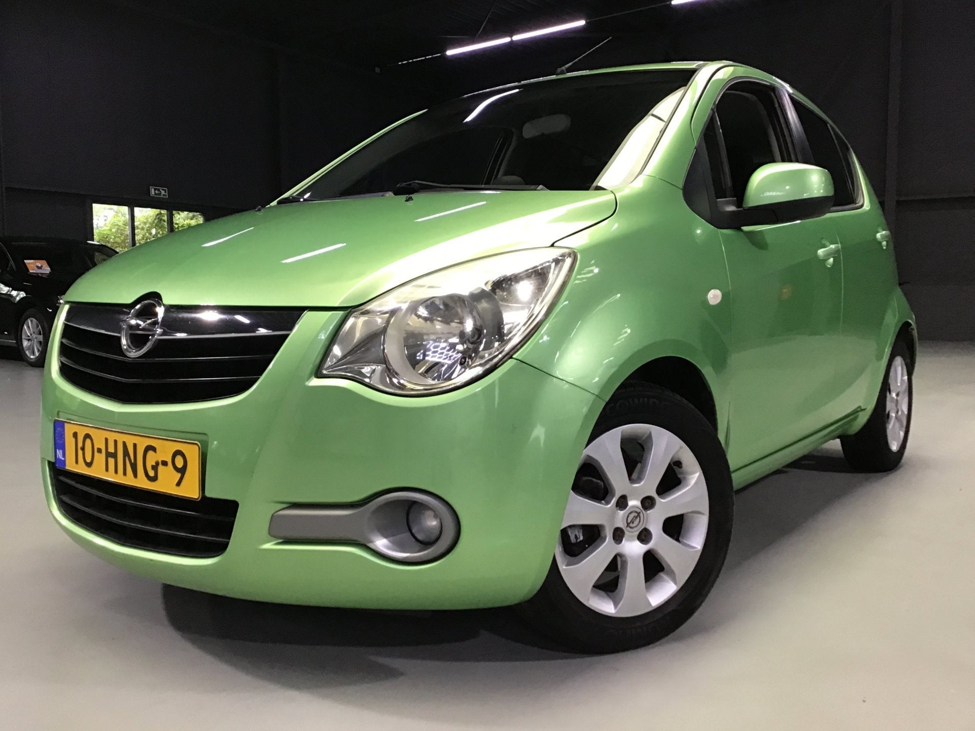 Opel Agila 1.0 Enjoy I 1e Eigen. I Airco I Hoge instap I Km, Auto's, Elektrische ramen, Stof, Gebruikt, 996 cc