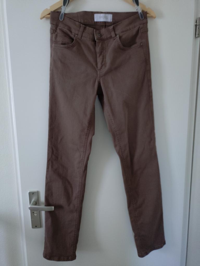 Te koop broek Angels Cici 3400 346 4445 maat 36/30, Bruin, Ophalen of Verzenden, Zo goed als nieuw, Angels