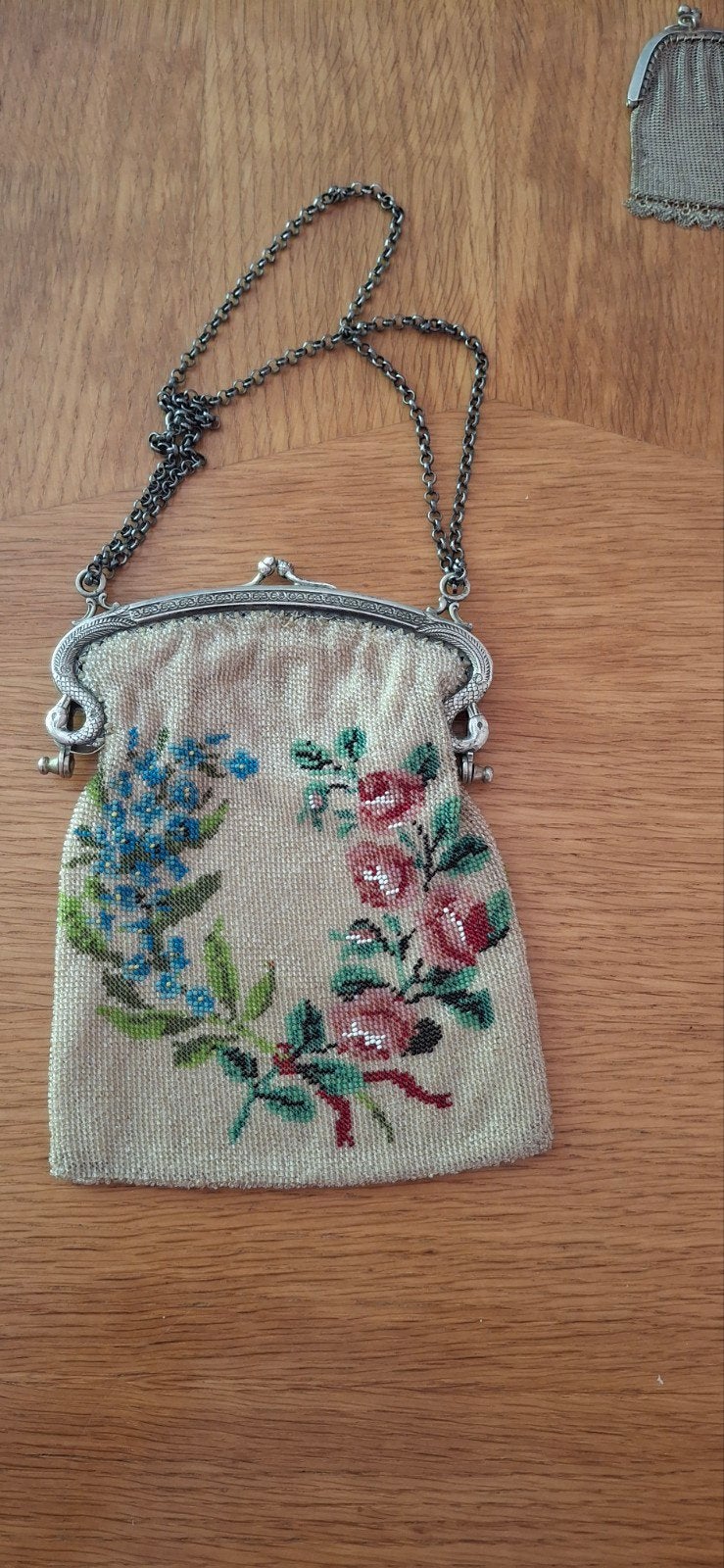 Beugeltas met bloemenpatroon, Ophalen of Verzenden, Dames, Onbekend