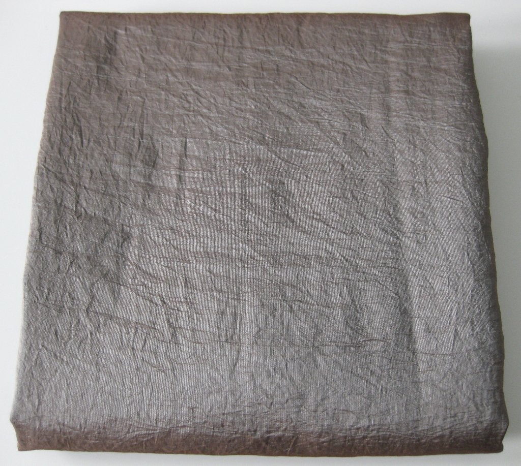 Lap stof taft bruin/bronskleurig 2,80 meter x 145 cm, Overige materialen, Bruin, 120 cm of meer, Ophalen of Verzenden