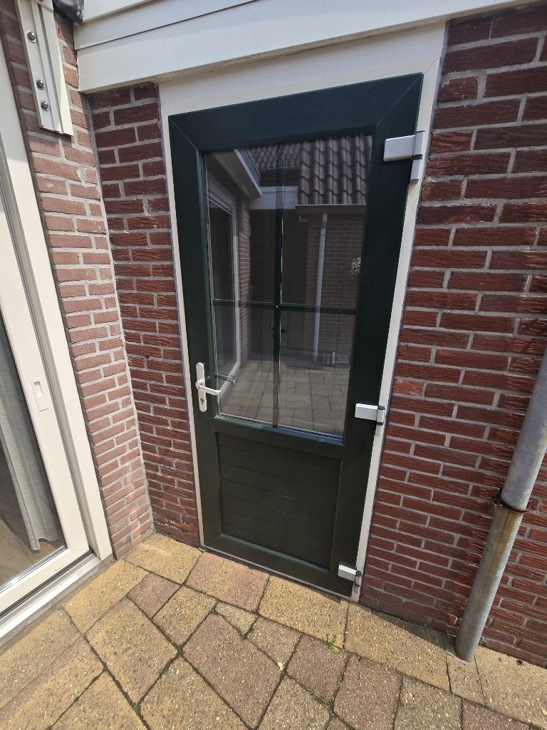 Kunststof buitendeur, Ophalen, Gebruikt, 80 tot 100 cm, Buitendeur