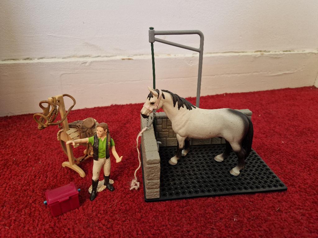 Schleich paarden wasplaats, Ophalen of Verzenden, Nieuw