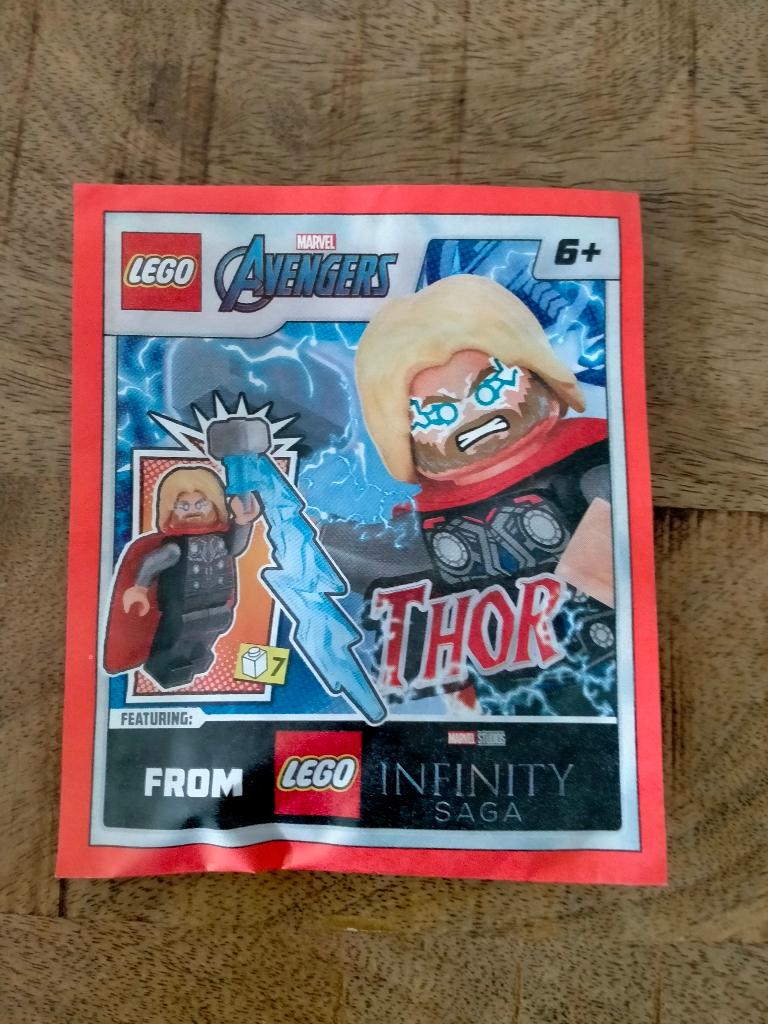 Lego Marvel Avengers Thor Infinity poppetje figuurtje, Verzenden, Zo goed als nieuw