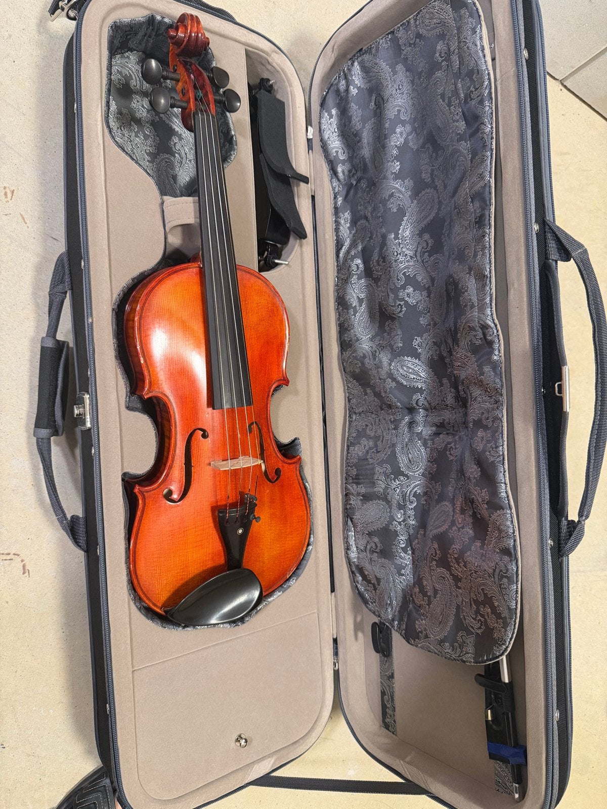 Harald Lorentz Viool #8 Handgemaakt 4/4 CompleetWAARDE €1500, Muziek en Instrumenten, Strijkinstrumenten | Violen en Altviolen