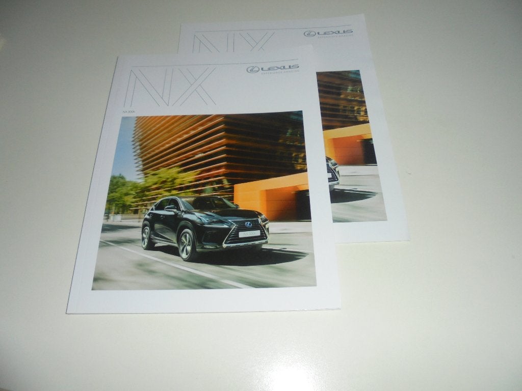 brochure Lexus NX 300h modellen 2018/19, Ophalen of Verzenden, Nieuw, Overige merken