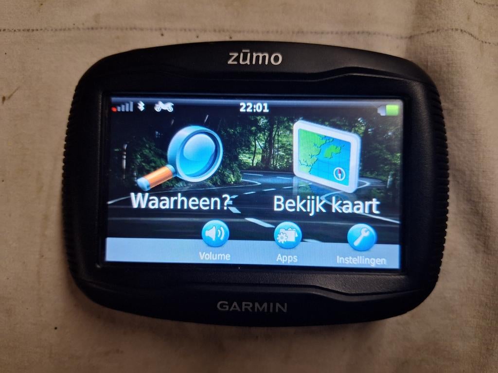 Zumo,Garmin motornavigatie 390 lm, Motoren, Ophalen of Verzenden