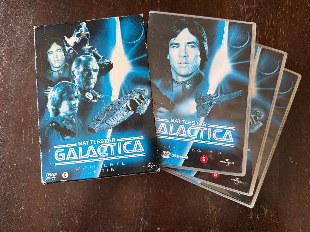Battlestar Galactica Complete Serie (6 DVD Box) Episode1 -24, Boxset, Ophalen of Verzenden, Zo goed als nieuw, Vanaf 6 jaar